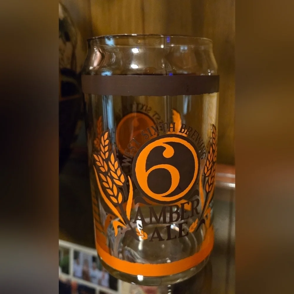 West Sixth Brewing | Amber Ale & Mecican Style Lager Beer Glasses | Set Of 4 - Picture 5 of 15